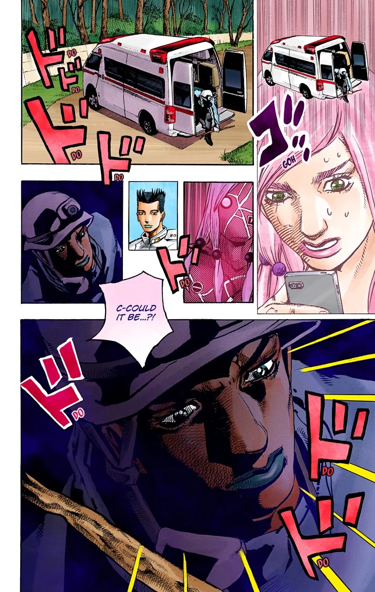 JoJo's Bizarre Adventure Part 8 - JoJolion (Official Colored) Chapter 78 page 13 - Chapter 78: The Orthopedic Surgeon - Wu Tomoki-Sensei