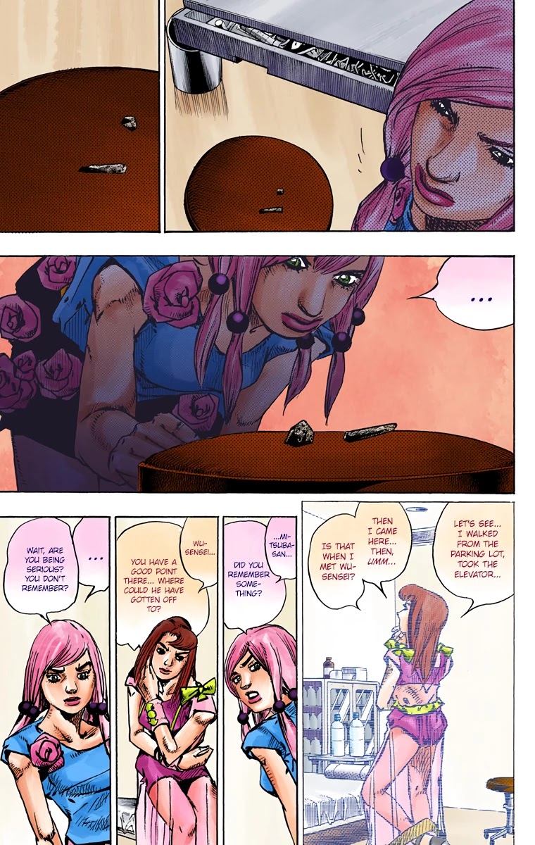 JoJo's Bizarre Adventure Part 8 - JoJolion (Official Colored) Chapter 78 page 28 - Chapter 78: The Orthopedic Surgeon - Wu Tomoki-Sensei