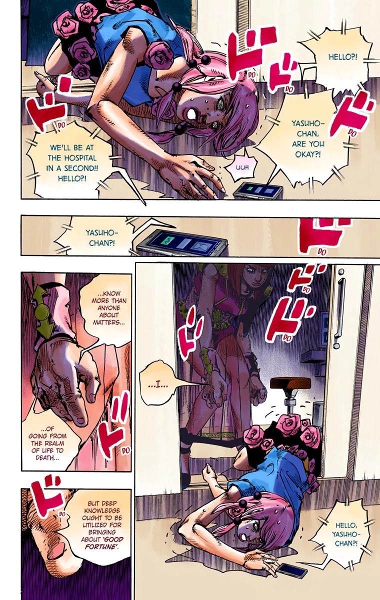 JoJo's Bizarre Adventure Part 8 - JoJolion (Official Colored) Chapter 78 page 38 - Chapter 78: The Orthopedic Surgeon - Wu Tomoki-Sensei