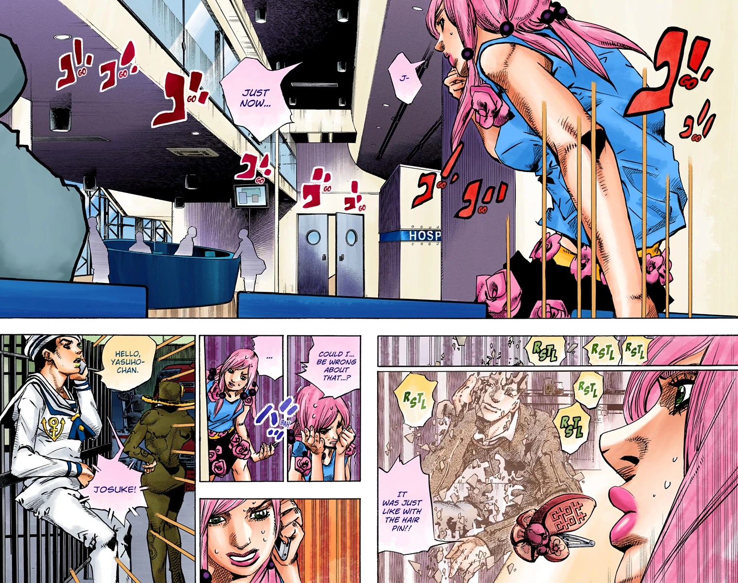 JoJo's Bizarre Adventure Part 8 - JoJolion (Official Colored) Chapter 78 page 4 - Chapter 78: The Orthopedic Surgeon - Wu Tomoki-Sensei