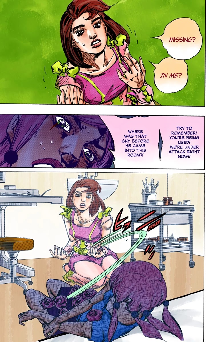 JoJo's Bizarre Adventure Part 8 - JoJolion (Official Colored) Chapter 79 page 17 - Chapter 79: Doctor Wu and Awaking III Leaves Part 1