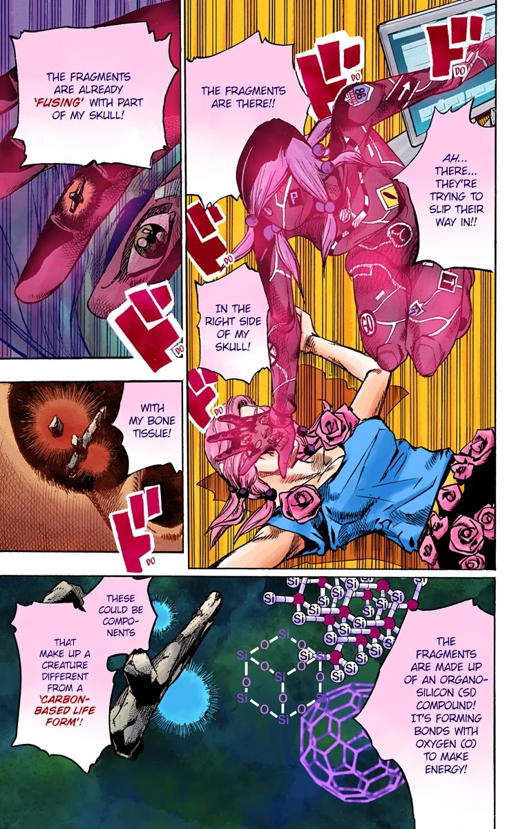 JoJo's Bizarre Adventure Part 8 - JoJolion (Official Colored) Chapter 79 page 25 - Chapter 79: Doctor Wu and Awaking III Leaves Part 1
