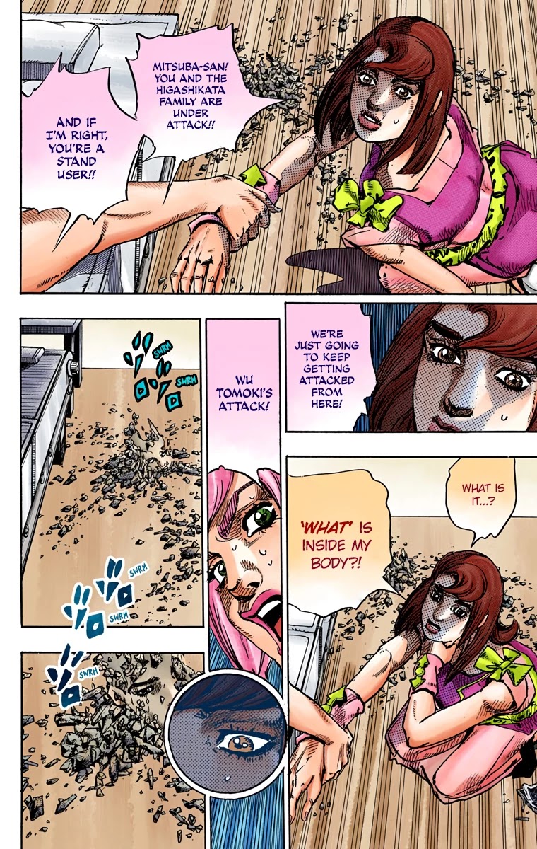 JoJo's Bizarre Adventure Part 8 - JoJolion (Official Colored) Chapter 79 page 29 - Chapter 79: Doctor Wu and Awaking III Leaves Part 1