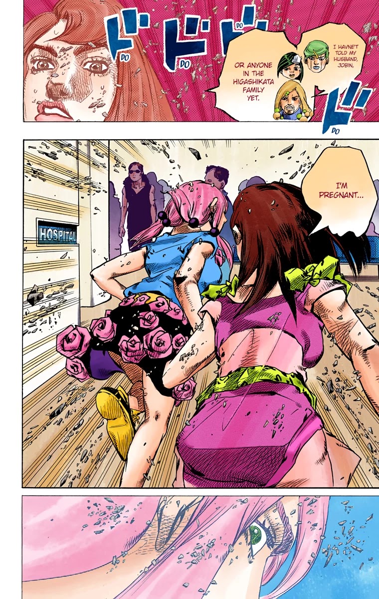 JoJo's Bizarre Adventure Part 8 - JoJolion (Official Colored) Chapter 79 page 35 - Chapter 79: Doctor Wu and Awaking III Leaves Part 1