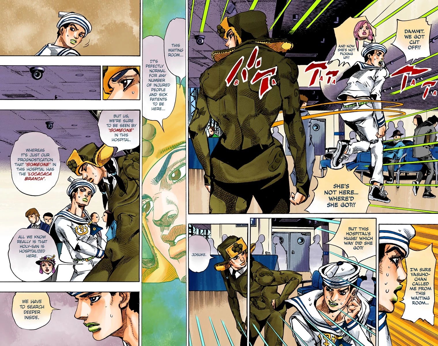JoJo's Bizarre Adventure Part 8 - JoJolion (Official Colored) Chapter 79 page 7 - Chapter 79: Doctor Wu and Awaking III Leaves Part 1