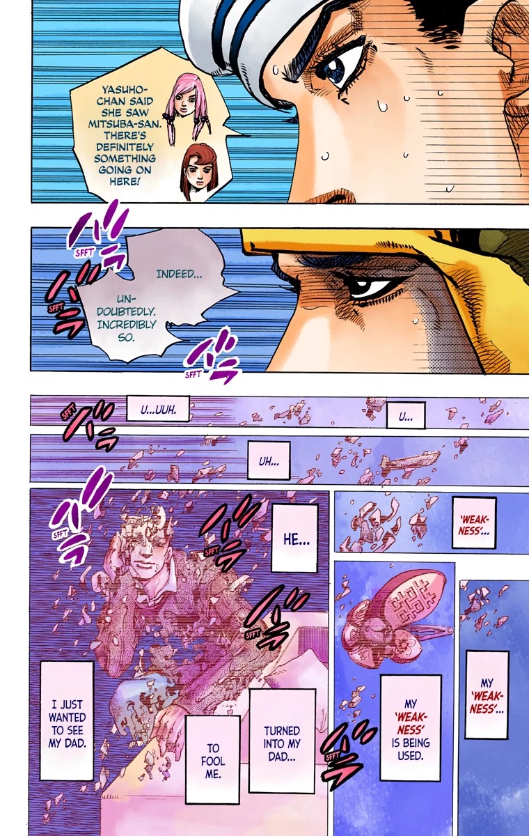 JoJo's Bizarre Adventure Part 8 - JoJolion (Official Colored) Chapter 79 page 8 - Chapter 79: Doctor Wu and Awaking III Leaves Part 1