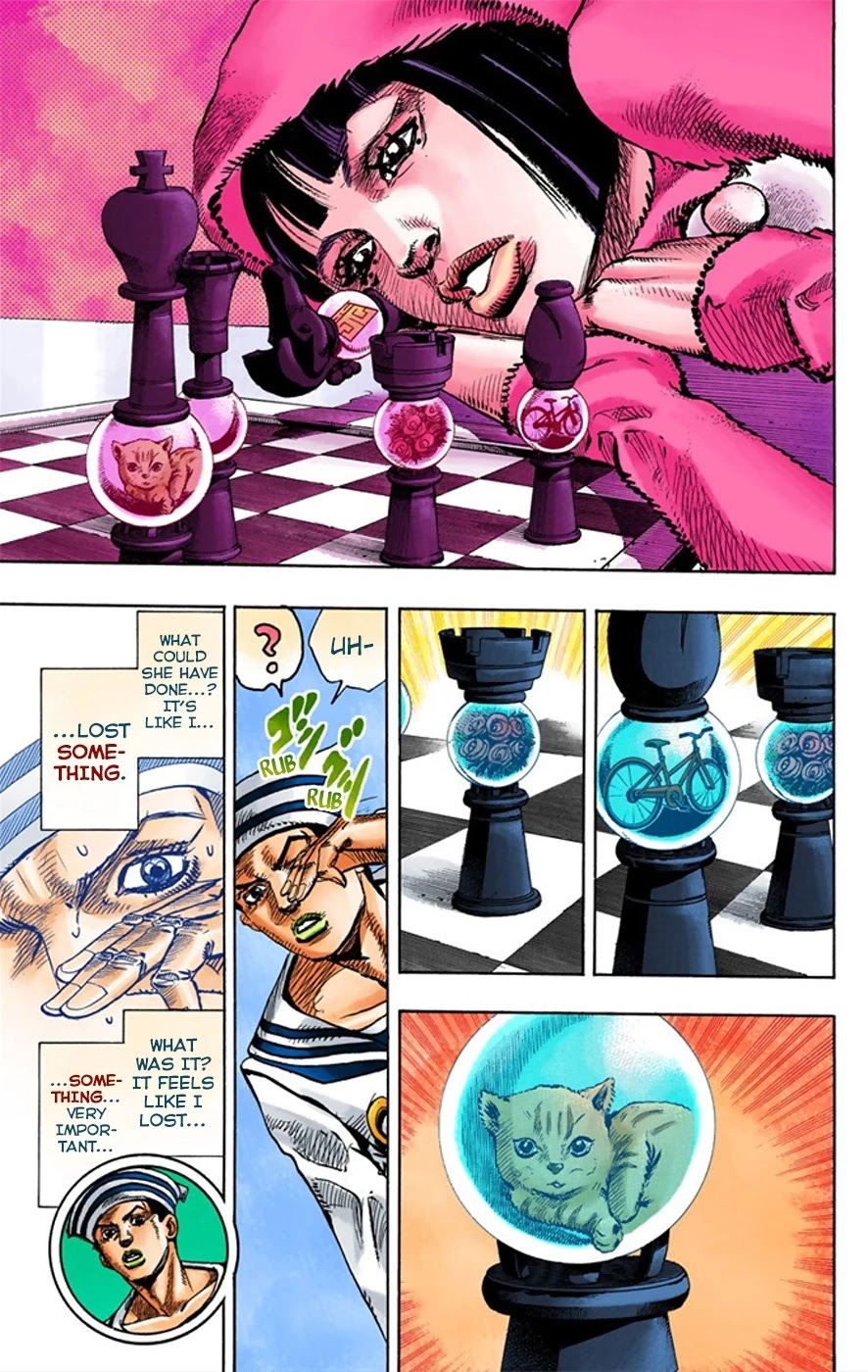 JoJo's Bizarre Adventure Part 8 - JoJolion (Official Colored) Chapter 8 page 14 - Chapter 8: California King Bed Part 1