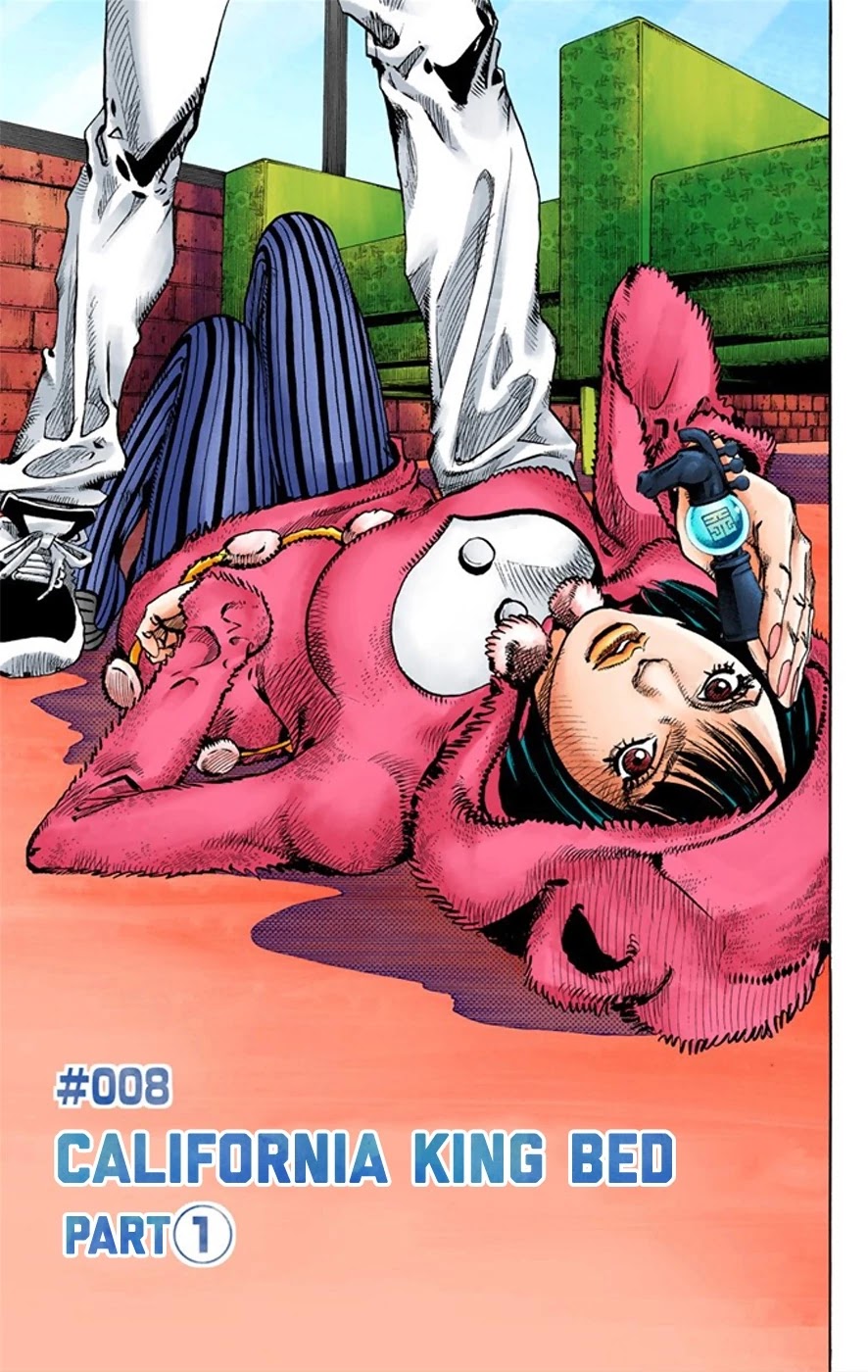 JoJo's Bizarre Adventure Part 8 - JoJolion (Official Colored) Chapter 8 page 2 - Chapter 8: California King Bed Part 1