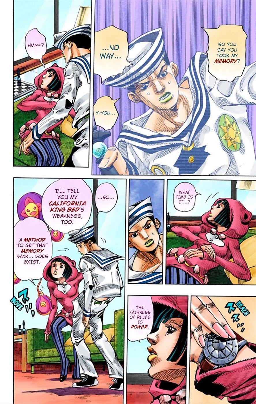 JoJo's Bizarre Adventure Part 8 - JoJolion (Official Colored) Chapter 8 page 24 - Chapter 8: California King Bed Part 1