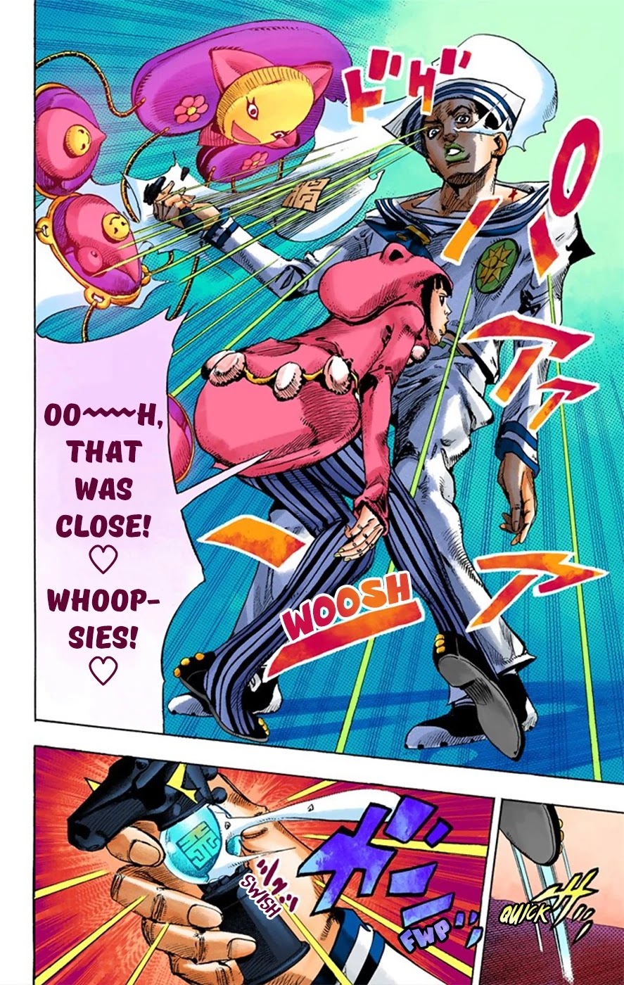 JoJo's Bizarre Adventure Part 8 - JoJolion (Official Colored) Chapter 8 page 26 - Chapter 8: California King Bed Part 1