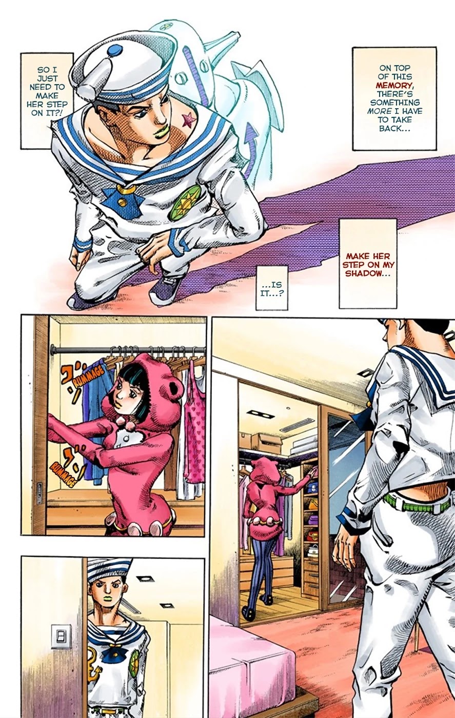 JoJo's Bizarre Adventure Part 8 - JoJolion (Official Colored) Chapter 8 page 38 - Chapter 8: California King Bed Part 1
