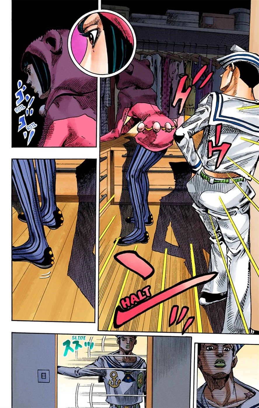 JoJo's Bizarre Adventure Part 8 - JoJolion (Official Colored) Chapter 8 page 40 - Chapter 8: California King Bed Part 1