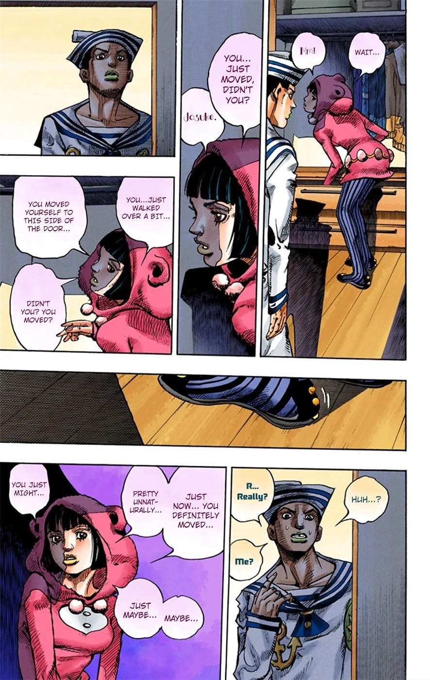 JoJo's Bizarre Adventure Part 8 - JoJolion (Official Colored) Chapter 8 page 41 - Chapter 8: California King Bed Part 1