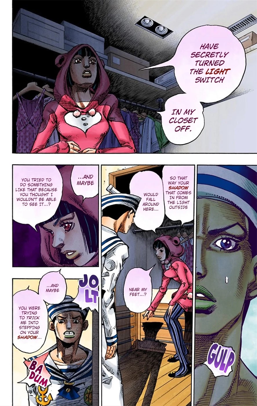 JoJo's Bizarre Adventure Part 8 - JoJolion (Official Colored) Chapter 8 page 42 - Chapter 8: California King Bed Part 1