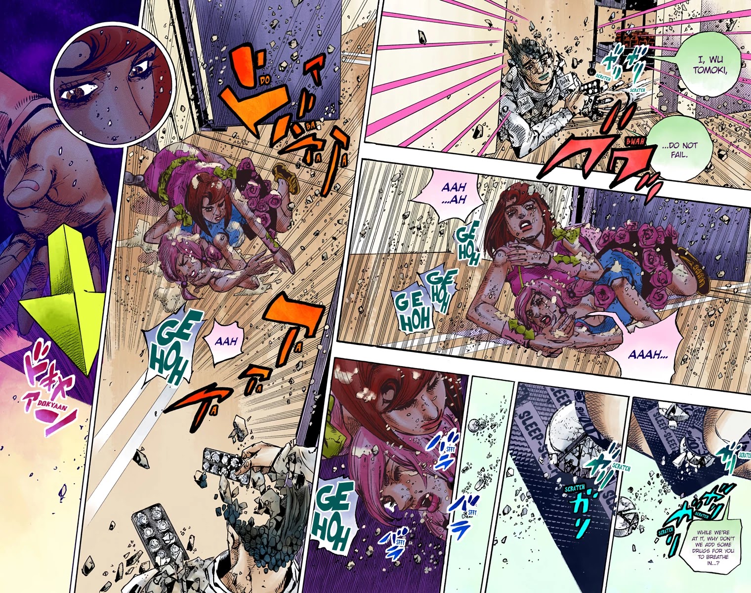JoJo's Bizarre Adventure Part 8 - JoJolion (Official Colored) Chapter 80 page 19 - Chapter 80: Doctor Wu and Awaking III Leaves Part 2