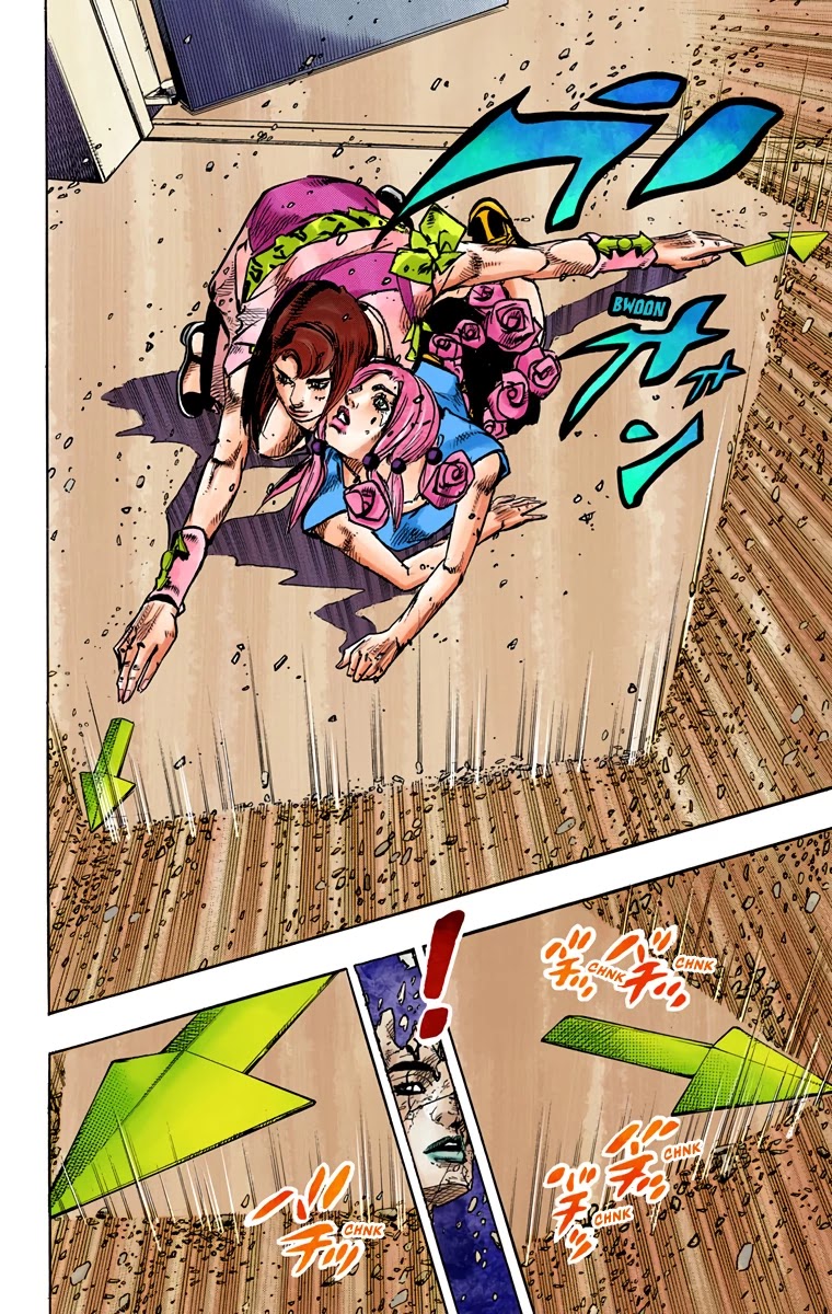 JoJo's Bizarre Adventure Part 8 - JoJolion (Official Colored) Chapter 80 page 21 - Chapter 80: Doctor Wu and Awaking III Leaves Part 2