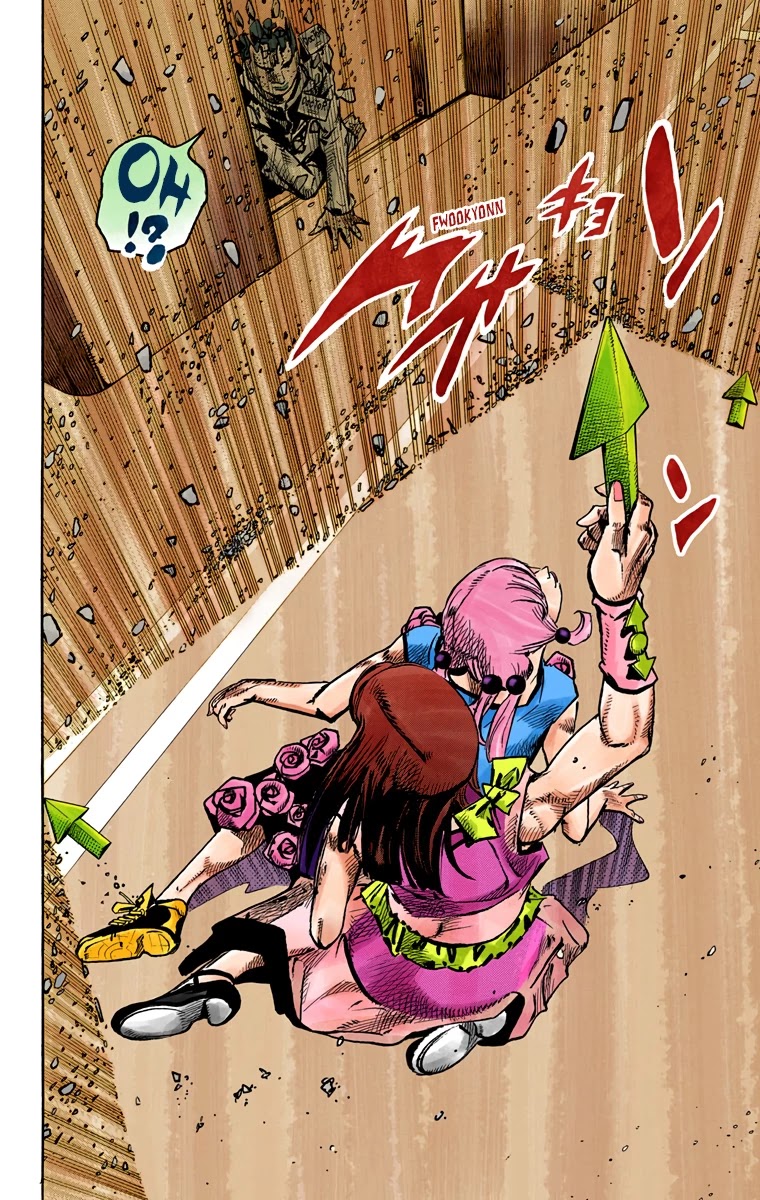 JoJo's Bizarre Adventure Part 8 - JoJolion (Official Colored) Chapter 80 page 23 - Chapter 80: Doctor Wu and Awaking III Leaves Part 2