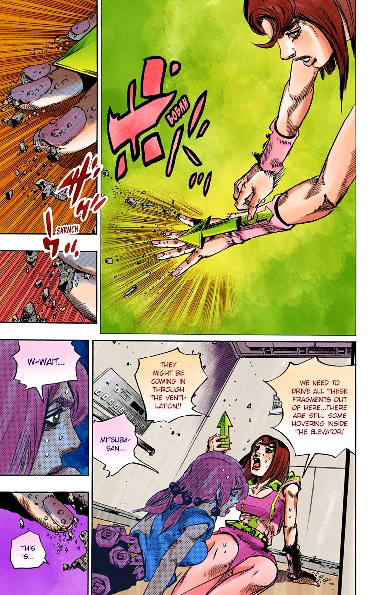 JoJo's Bizarre Adventure Part 8 - JoJolion (Official Colored) Chapter 80 page 29 - Chapter 80: Doctor Wu and Awaking III Leaves Part 2
