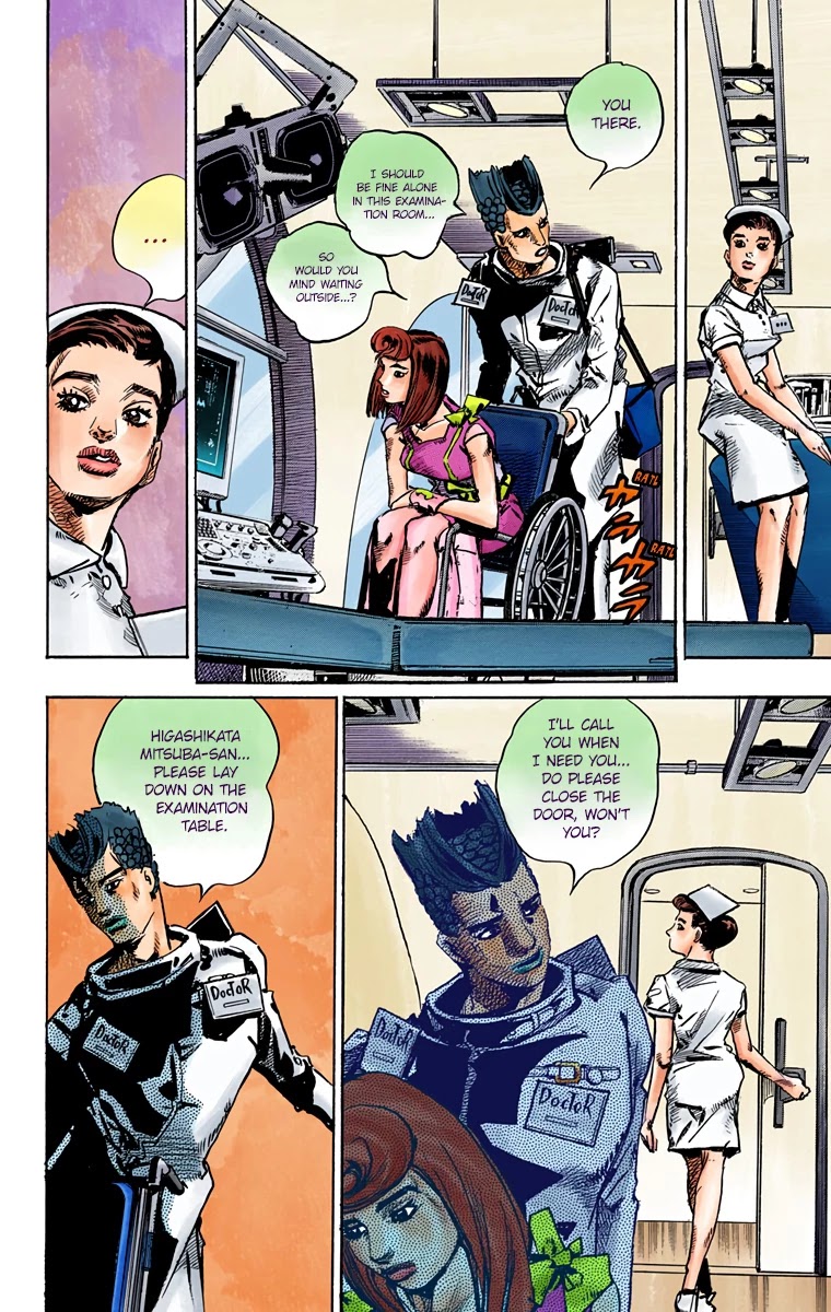 JoJo's Bizarre Adventure Part 8 - JoJolion (Official Colored) Chapter 80 page 3 - Chapter 80: Doctor Wu and Awaking III Leaves Part 2