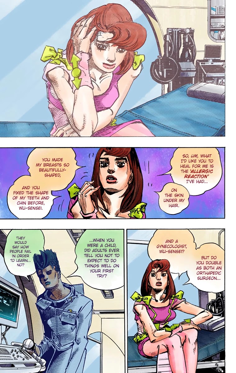 JoJo's Bizarre Adventure Part 8 - JoJolion (Official Colored) Chapter 80 page 4 - Chapter 80: Doctor Wu and Awaking III Leaves Part 2
