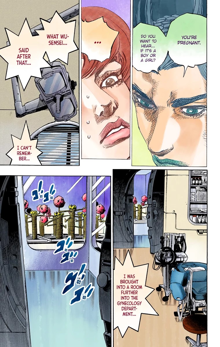 JoJo's Bizarre Adventure Part 8 - JoJolion (Official Colored) Chapter 80 page 8 - Chapter 80: Doctor Wu and Awaking III Leaves Part 2