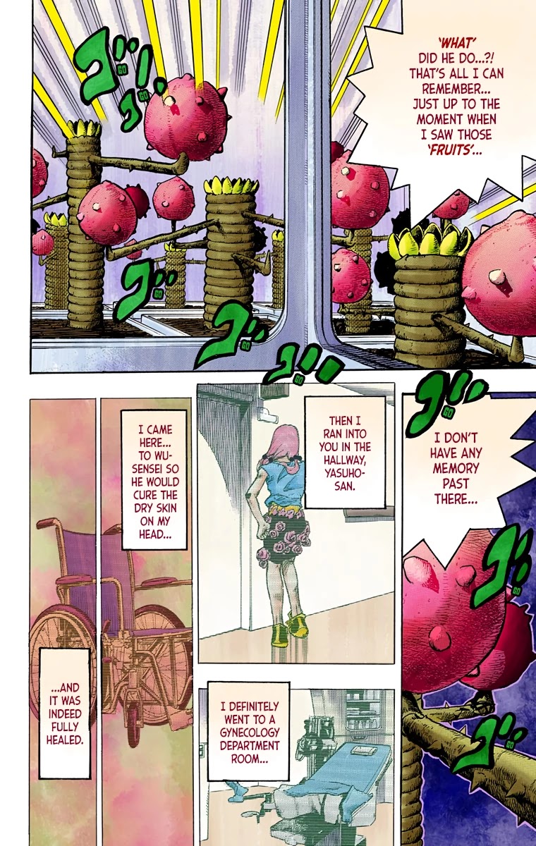 JoJo's Bizarre Adventure Part 8 - JoJolion (Official Colored) Chapter 80 page 9 - Chapter 80: Doctor Wu and Awaking III Leaves Part 2