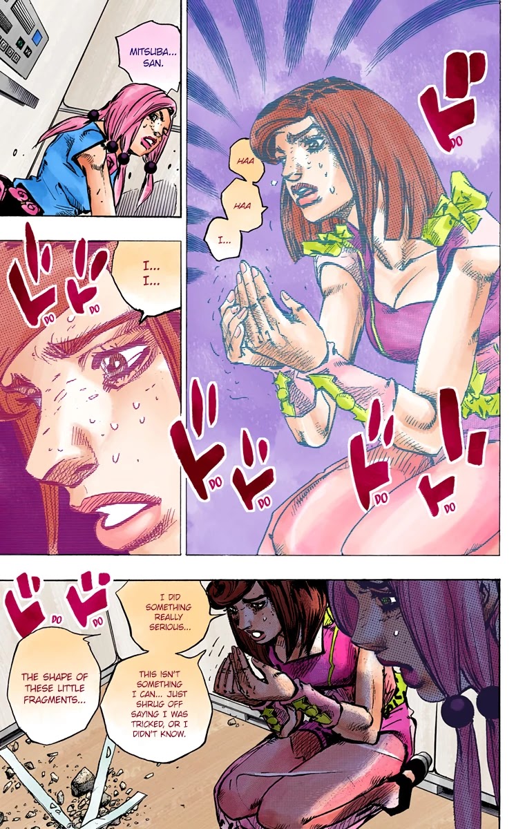 JoJo's Bizarre Adventure Part 8 - JoJolion (Official Colored) Chapter 81 page 13 - Chapter 81: Doctor Wu and Awaking III Leaves Part 3