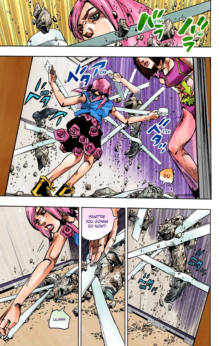 JoJo's Bizarre Adventure Part 8 - JoJolion (Official Colored) Chapter 81 page 17 - Chapter 81: Doctor Wu and Awaking III Leaves Part 3