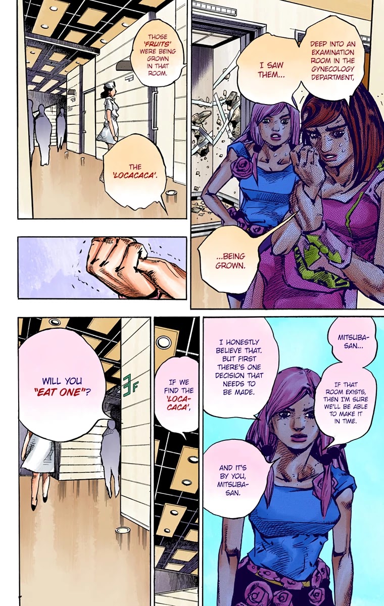 JoJo's Bizarre Adventure Part 8 - JoJolion (Official Colored) Chapter 81 page 20 - Chapter 81: Doctor Wu and Awaking III Leaves Part 3
