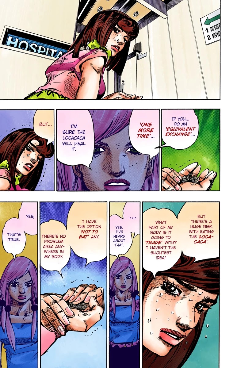 JoJo's Bizarre Adventure Part 8 - JoJolion (Official Colored) Chapter 81 page 21 - Chapter 81: Doctor Wu and Awaking III Leaves Part 3