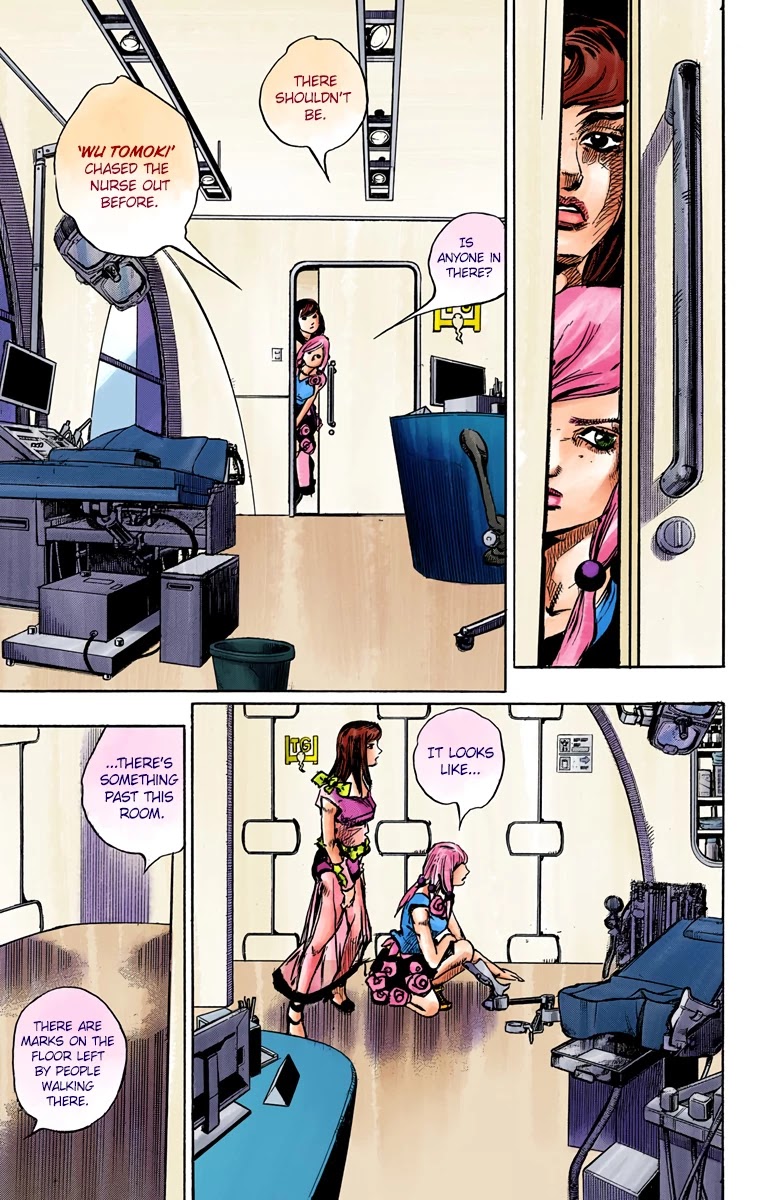 JoJo's Bizarre Adventure Part 8 - JoJolion (Official Colored) Chapter 81 page 27 - Chapter 81: Doctor Wu and Awaking III Leaves Part 3