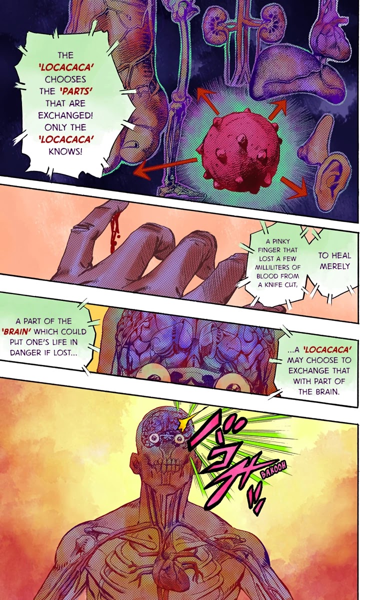 JoJo's Bizarre Adventure Part 8 - JoJolion (Official Colored) Chapter 81 page 33 - Chapter 81: Doctor Wu and Awaking III Leaves Part 3
