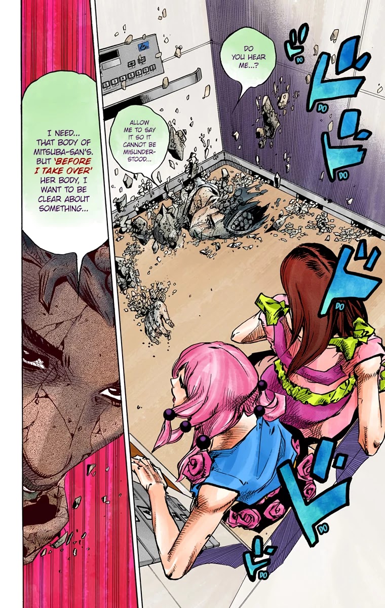 JoJo's Bizarre Adventure Part 8 - JoJolion (Official Colored) Chapter 81 page 4 - Chapter 81: Doctor Wu and Awaking III Leaves Part 3
