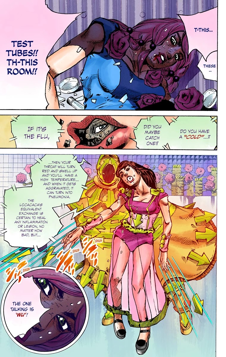 JoJo's Bizarre Adventure Part 8 - JoJolion (Official Colored) Chapter 82 page 17 - Chapter 82: Doctor Wu and Awaking III Leaves Part 4