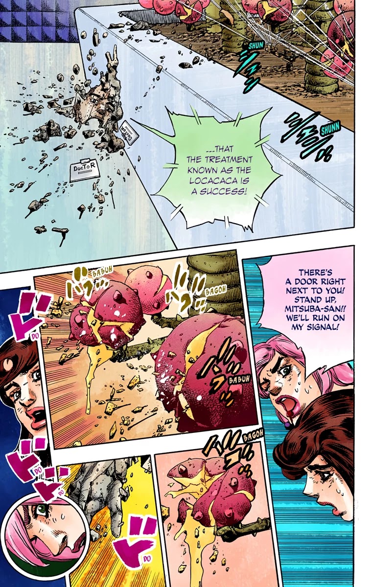 JoJo's Bizarre Adventure Part 8 - JoJolion (Official Colored) Chapter 82 page 25 - Chapter 82: Doctor Wu and Awaking III Leaves Part 4