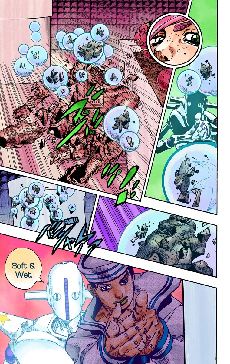 JoJo's Bizarre Adventure Part 8 - JoJolion (Official Colored) Chapter 82 page 28 - Chapter 82: Doctor Wu and Awaking III Leaves Part 4