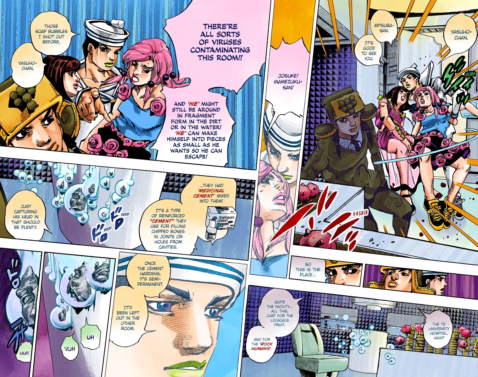 JoJo's Bizarre Adventure Part 8 - JoJolion (Official Colored) Chapter 82 page 29 - Chapter 82: Doctor Wu and Awaking III Leaves Part 4