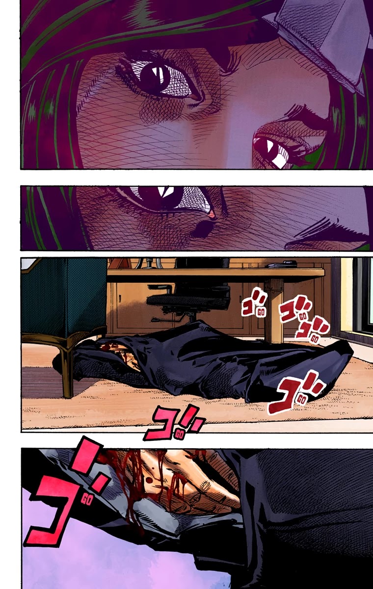 JoJo's Bizarre Adventure Part 8 - JoJolion (Official Colored) Chapter 83 page 28 - Chapter 83: The New Locacaca
