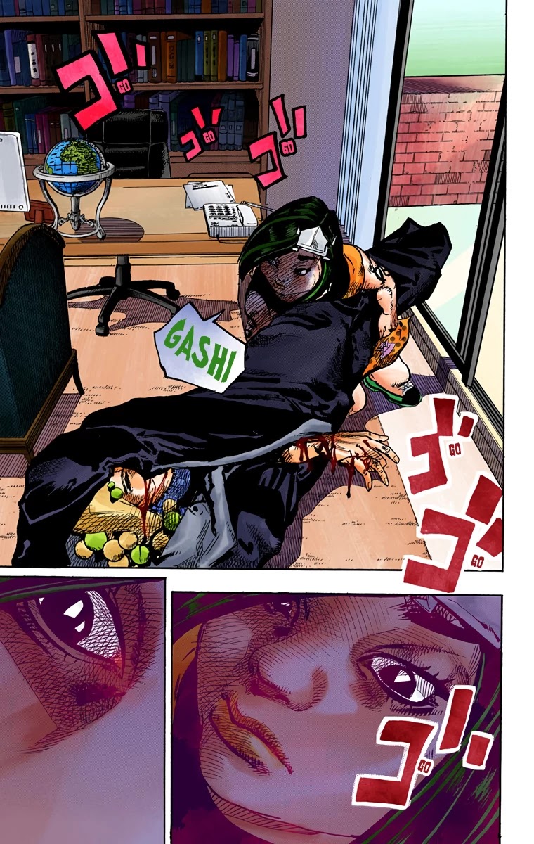 JoJo's Bizarre Adventure Part 8 - JoJolion (Official Colored) Chapter 83 page 29 - Chapter 83: The New Locacaca