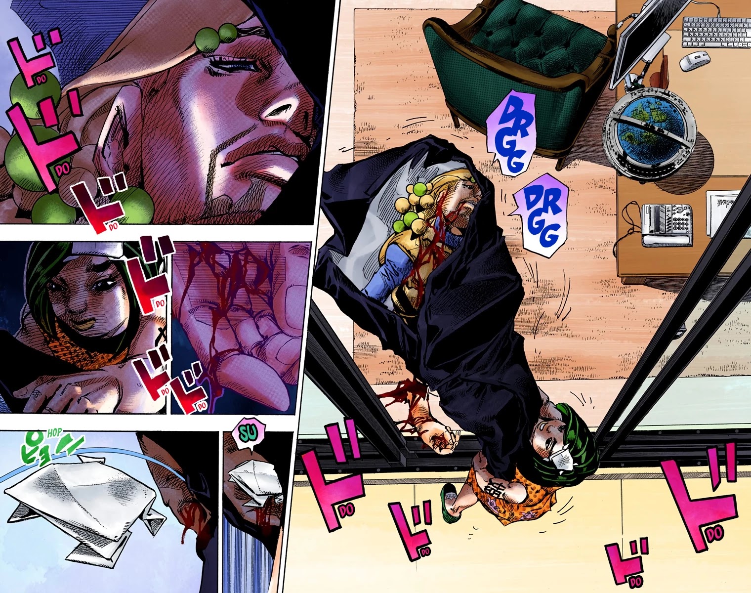 JoJo's Bizarre Adventure Part 8 - JoJolion (Official Colored) Chapter 83 page 30 - Chapter 83: The New Locacaca