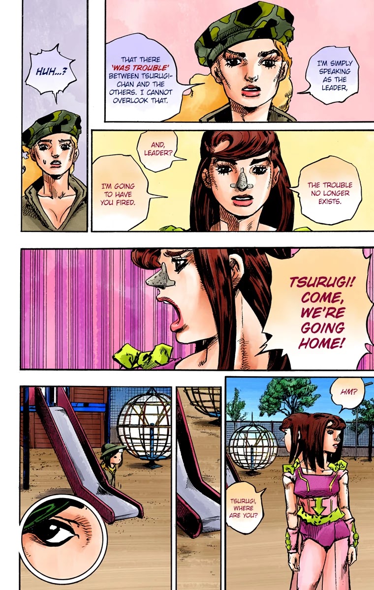 JoJo's Bizarre Adventure Part 8 - JoJolion (Official Colored) Chapter 83 page 41 - Chapter 83: The New Locacaca
