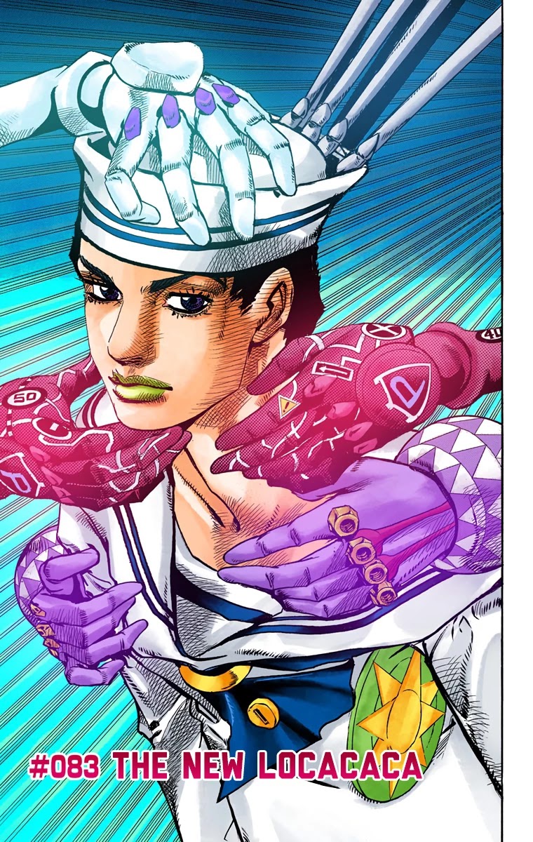 JoJo's Bizarre Adventure Part 8 - JoJolion (Official Colored) Chapter 83 page 5 - Chapter 83: The New Locacaca