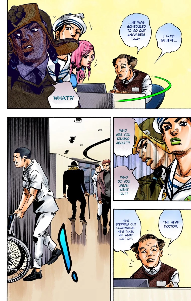 JoJo's Bizarre Adventure Part 8 - JoJolion (Official Colored) Chapter 84 page 11 - Chapter 84: The Wonder of You (The Miracle of Your Love), Part 1