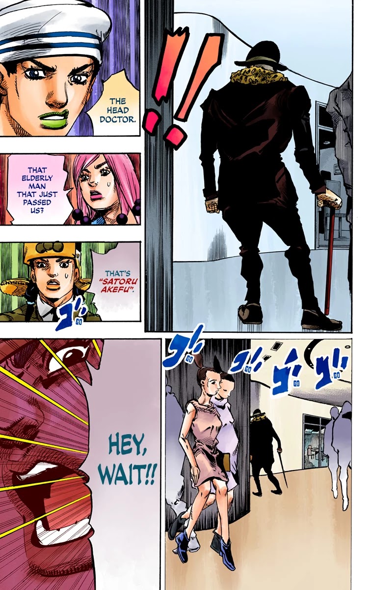 JoJo's Bizarre Adventure Part 8 - JoJolion (Official Colored) Chapter 84 page 12 - Chapter 84: The Wonder of You (The Miracle of Your Love), Part 1