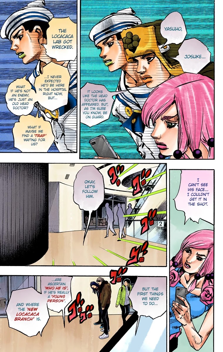 JoJo's Bizarre Adventure Part 8 - JoJolion (Official Colored) Chapter 84 page 14 - Chapter 84: The Wonder of You (The Miracle of Your Love), Part 1