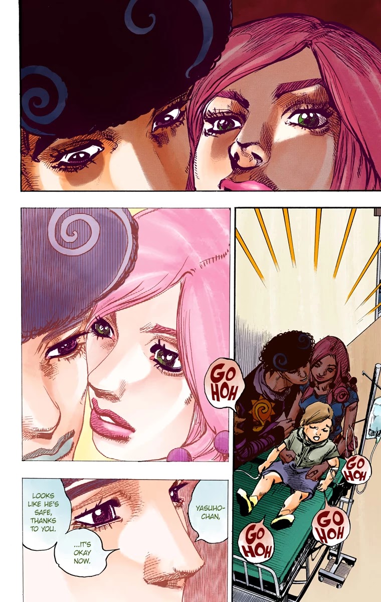 JoJo's Bizarre Adventure Part 8 - JoJolion (Official Colored) Chapter 84 page 27 - Chapter 84: The Wonder of You (The Miracle of Your Love), Part 1