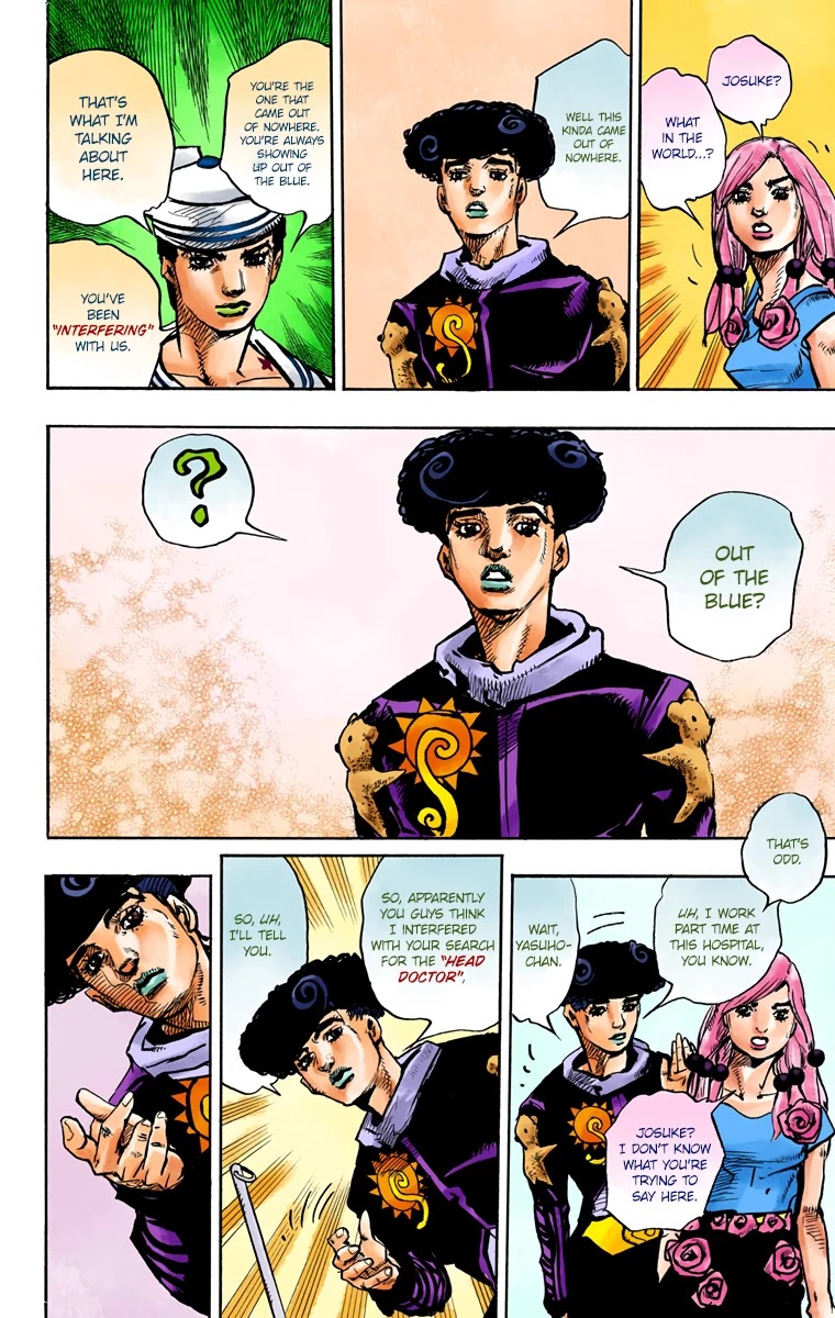 JoJo's Bizarre Adventure Part 8 - JoJolion (Official Colored) Chapter 84 page 31 - Chapter 84: The Wonder of You (The Miracle of Your Love), Part 1
