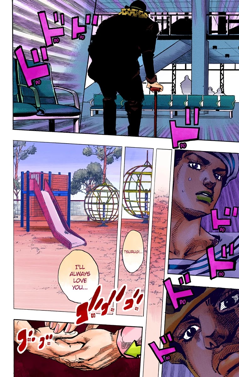 JoJo's Bizarre Adventure Part 8 - JoJolion (Official Colored) Chapter 84 page 34 - Chapter 84: The Wonder of You (The Miracle of Your Love), Part 1