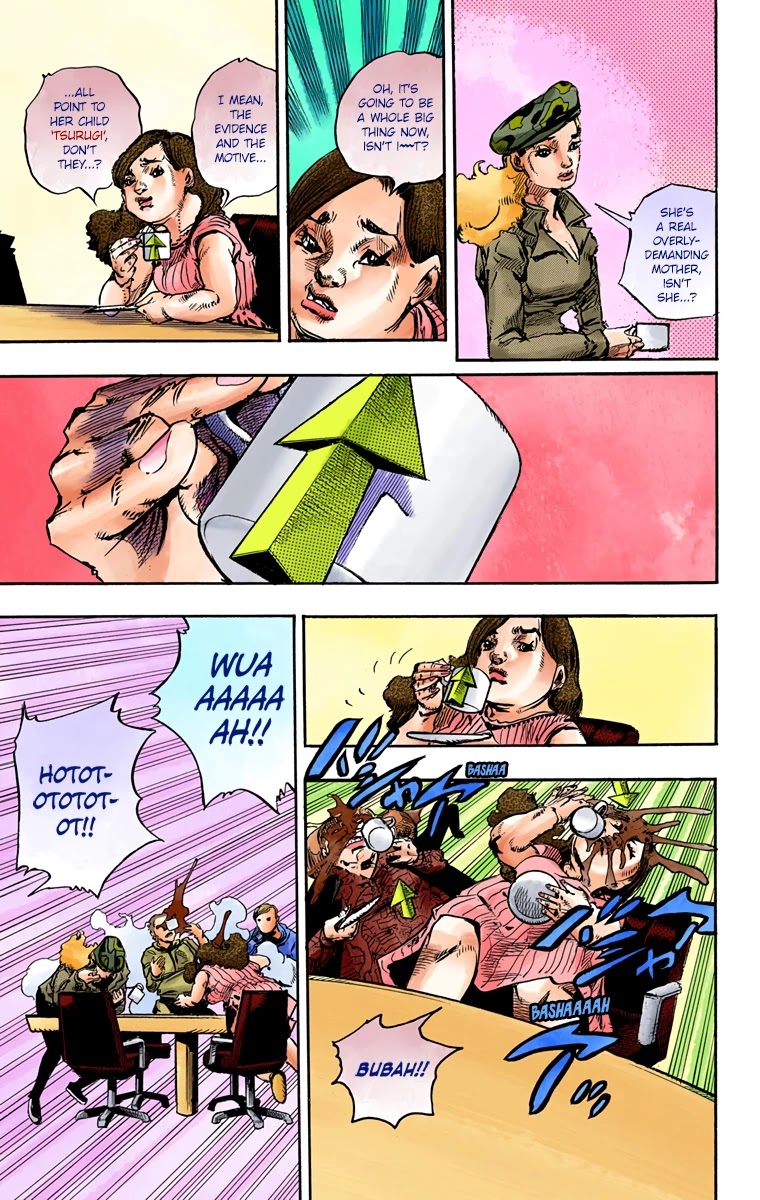 JoJo's Bizarre Adventure Part 8 - JoJolion (Official Colored) Chapter 84 page 43 - Chapter 84: The Wonder of You (The Miracle of Your Love), Part 1