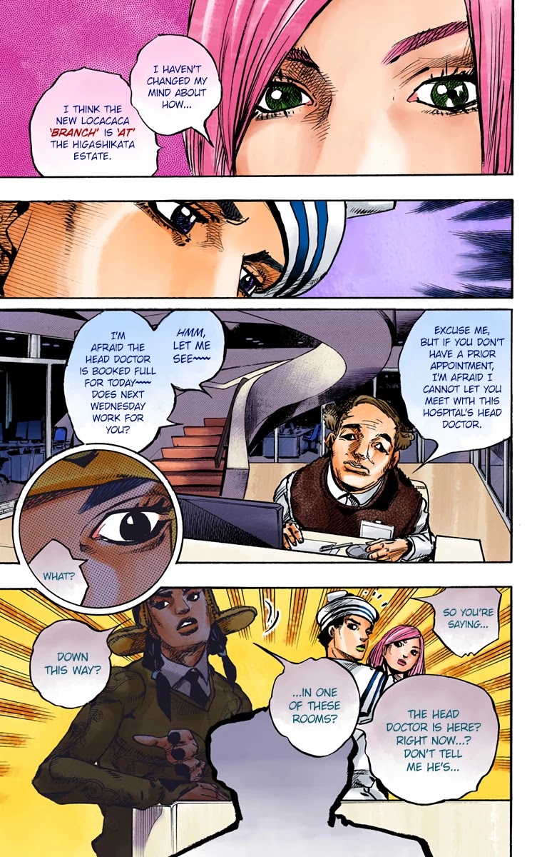 JoJo's Bizarre Adventure Part 8 - JoJolion (Official Colored) Chapter 84 page 6 - Chapter 84: The Wonder of You (The Miracle of Your Love), Part 1